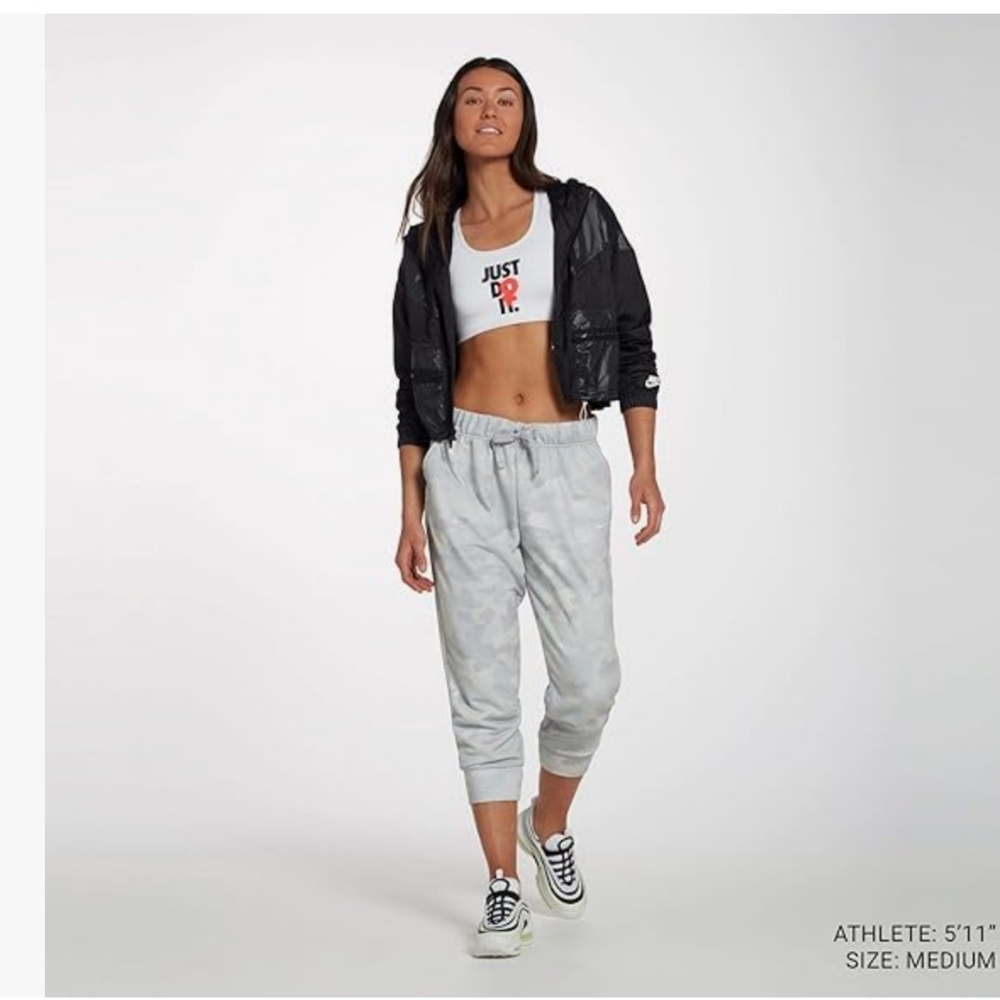 NIKE  Women's Dri-FIT Rebel Fleece 7/8 Training Pants - S